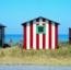Idylisch: Die Badehütten auf Ærø. © Ole Akhøj