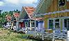 Feriendorf am Useriner See in der Nähe der Müritz
