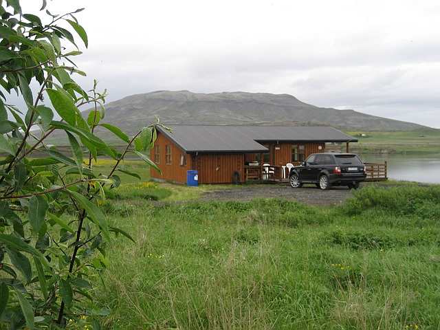 Die Lodge bietet Platz für bis zu 8 Personen.