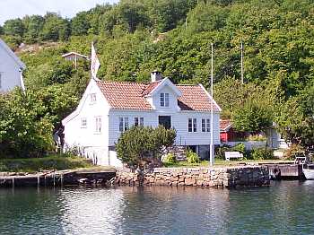 Ferienhaus Malakka: Traumhafte Lage direkt am Wasser inmitten der Schären Südnorwegens
