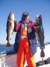 Unser Testangler Detlef...