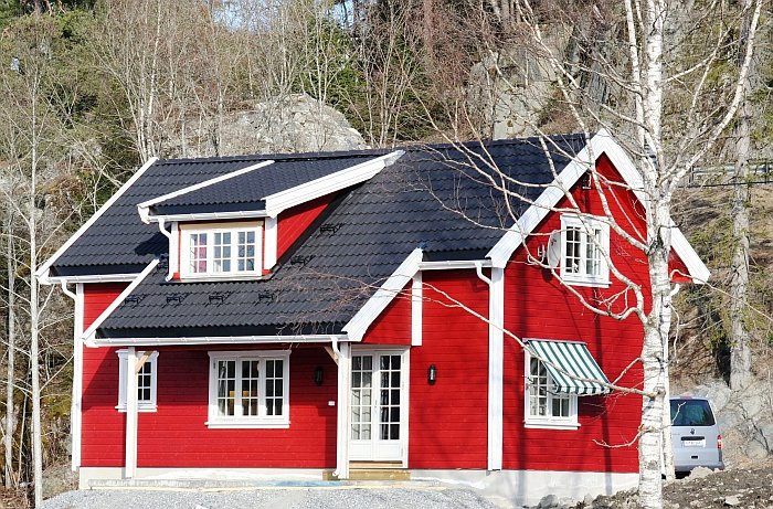 Ferienhaus Kroken - neu erbaut in 2010. Der gute Komfort wird Sie überzeugen
