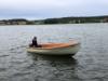 Das Motorboot  >Askeladden< ist ein klassisches  norwegisches  Angelboot