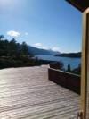 Bester Fjordblick von der Terrasse