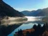 Ein faszinierender Blick auf den See.