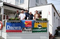 1. Tag: Das Team von Daiwa und Angelreisen freut sich auf das Festival