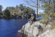 2. Tag: Traumhafter Bergsee mit wilden Forellen