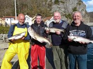 5. Tag: Eine starke Truppe – Uwe fing den Fisch des Tages, Dorsch 3,28 kg