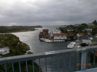 1. Tag: Der erste Blick von der berühmten Bogenbrücke in Nautnes