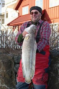 Claus mit dem schwersten Fisch der Woche - Lumb 7,6 kg