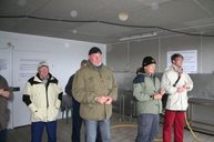 ... dafür haben wir im Filetierhaus leckere Wurst gegrillt und vom Steg aus geangelt