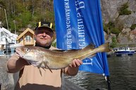 6. Tag: Jochen mit 3,4 kg Dorsch 6. Tag: Jochen mit 3,4 kg Dorsch