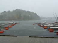 6. Tag: Sturm und Regen für 90 min - unser "Soli-Zuschlag" für Werner