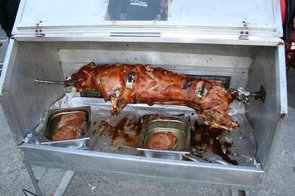 Krustenbraten als Beilage Krustenbraten als Beilage