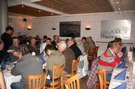 7. Tag: Alle Teilnehmer trafen sich am Abend im Tregde Restaurant zur Preisverleihung und anschließendem norwegischen Buffet