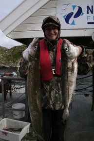 2. Tag: Petra Karich mit Schellfisch und Leng
