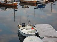 Eines der beiden 18Fuß/30PS-Boote