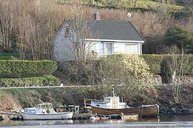 Ferienhaus Kletten direkt am Lyngdalsfjord in Farsund
