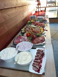 7. Tag: Das norwegische Buffet steht bereit