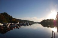 2. Tag: Traumwetter bereits am frühen morgen.