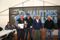 7. Tag: Unser diesjähriger Gewinner Rainer Hansen mit dem Wanderpokal, den er nächstes Jahr kostenlos verteidigen darf.