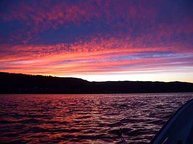Sonnenuntergang im Land der Dorsche UND der Hechte!