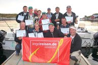 Die Teilnehmer und Initiatoren des 4. Fjord Line Cups 2014