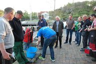 Beim Fisherman’s Partner Abend - Die Erfolge beim 1-stündigen Angeln vom Ufer werden gewertet