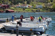 Letzter Tag: Die Boote werden gesäubert Letzter Tag: Die Boote werden gesäubert