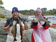 4. Tag: Erfolgreiche Angler trotz heftigem Wind