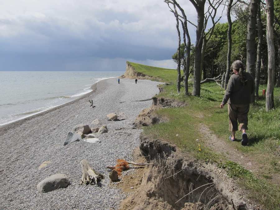 Schöner Meerforellenstrand.