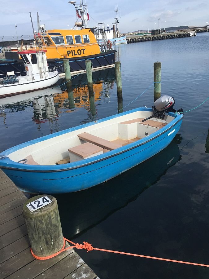 Angelboot Schlumpfi.