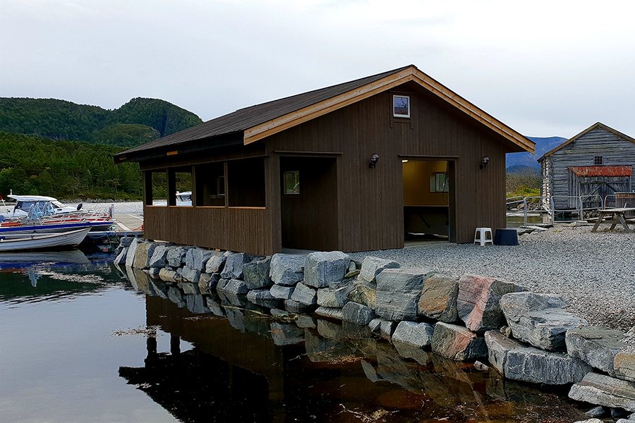 Das Filetierhaus direkt am Wasser Das Filetierhaus direkt am Wasser