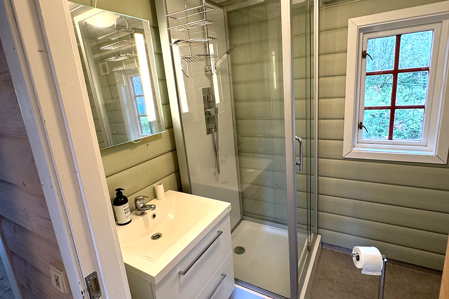 Das Bad in der Fjellstua.