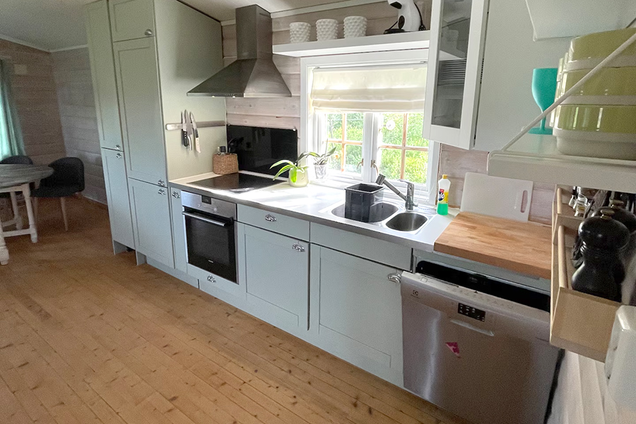 Die Küche in der Fjellstua.