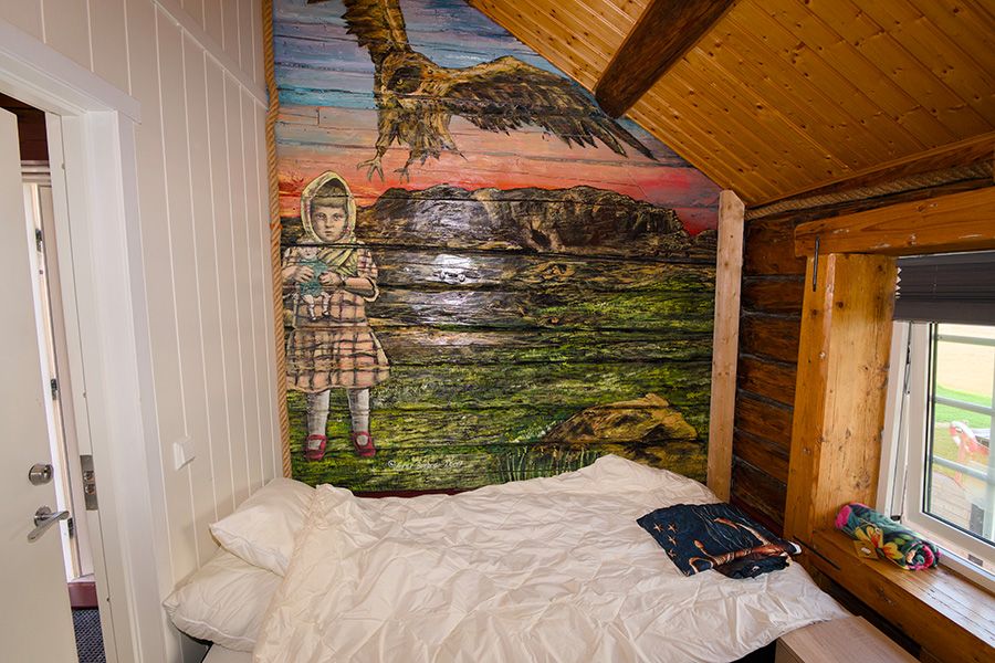 Tauslofta - Schlafzimmer.