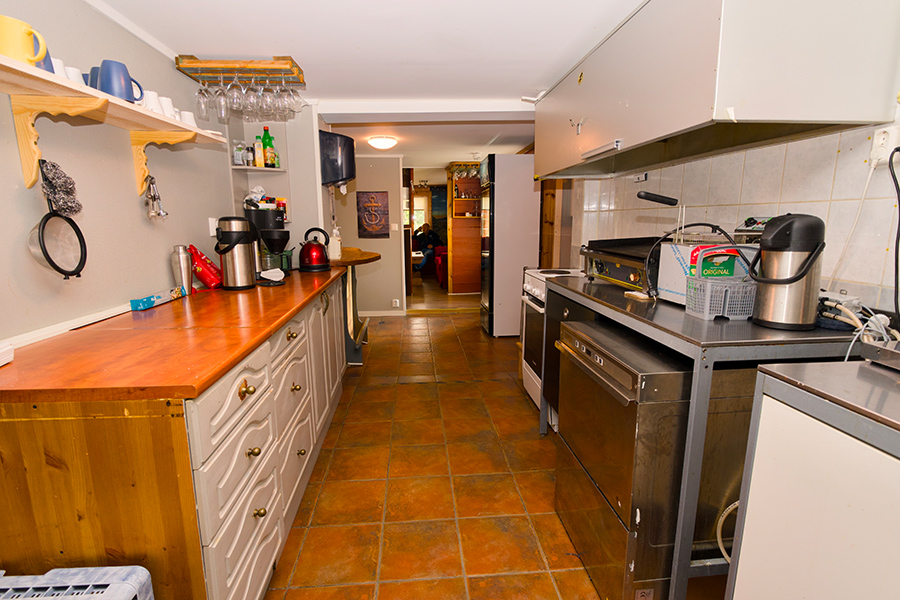 Hovedhuset - Küche.