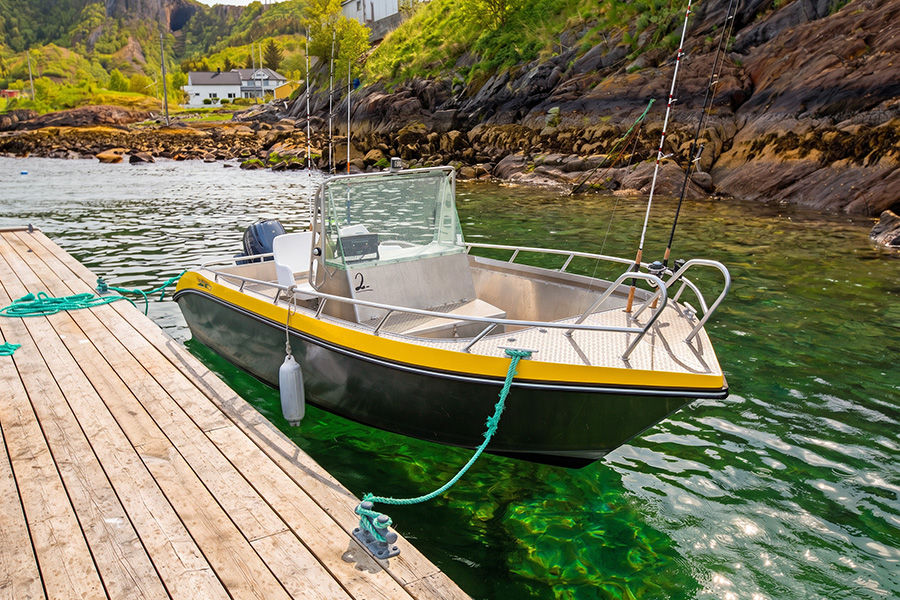 Aluboot mit Top-Ausstattung
