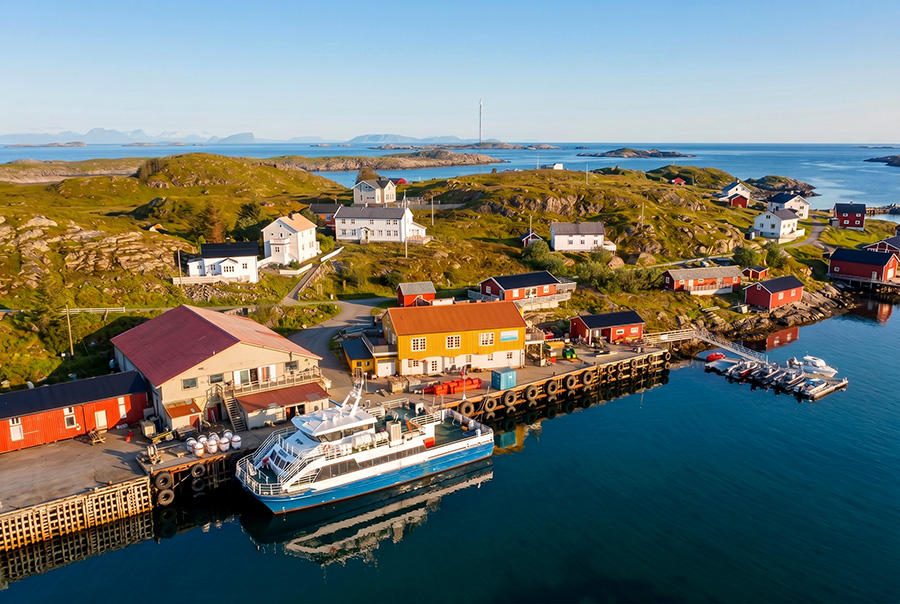 Willkommen in Myken Brygge