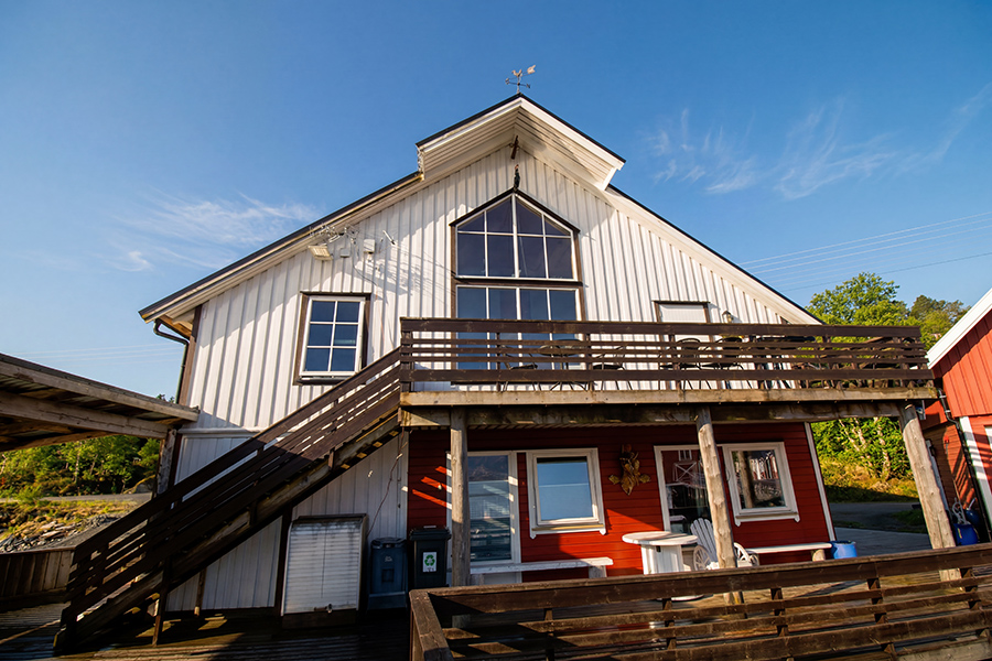 Polarsirkelen Kvitbrygga Rorbuer