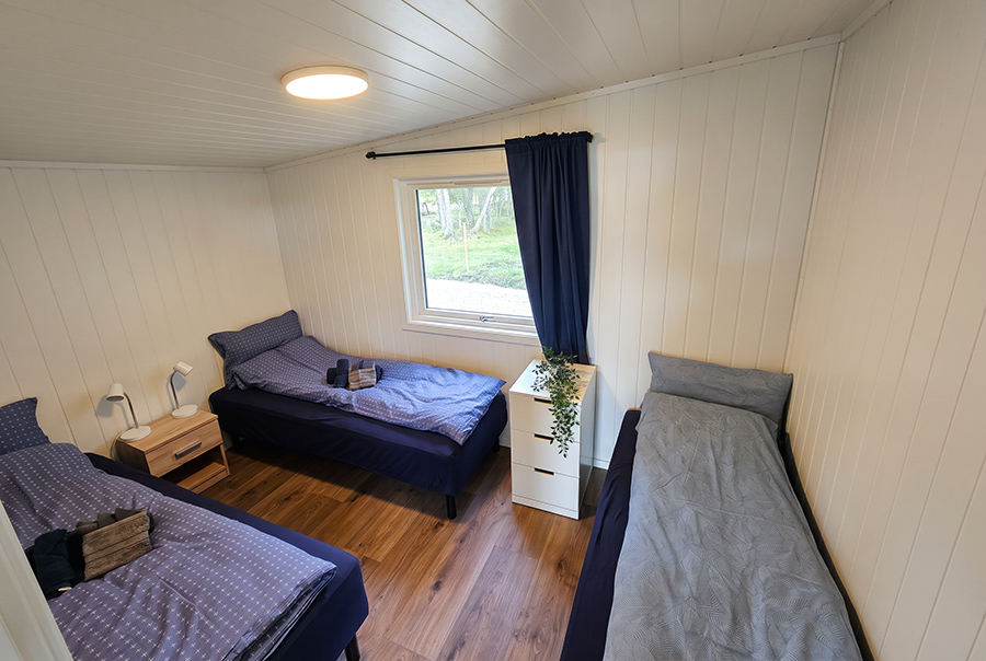 Eins der Schlafzimmer