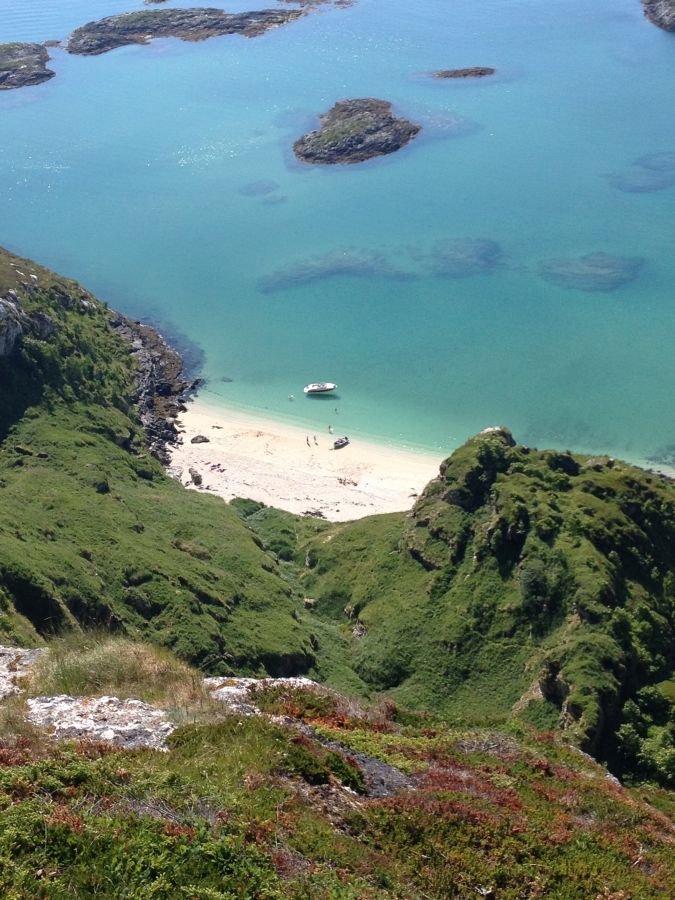 Malerische Strände prägen die Inselwelt um Sommarøya.