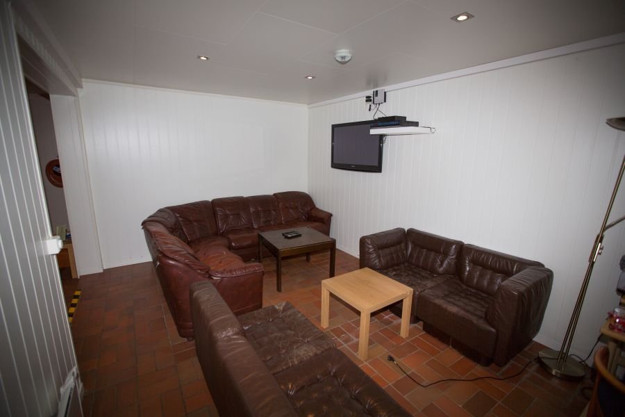 Der Wohnbereich im Apartment Typ 1.