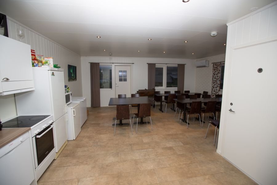 Die große Küche im Appartment Typ 1