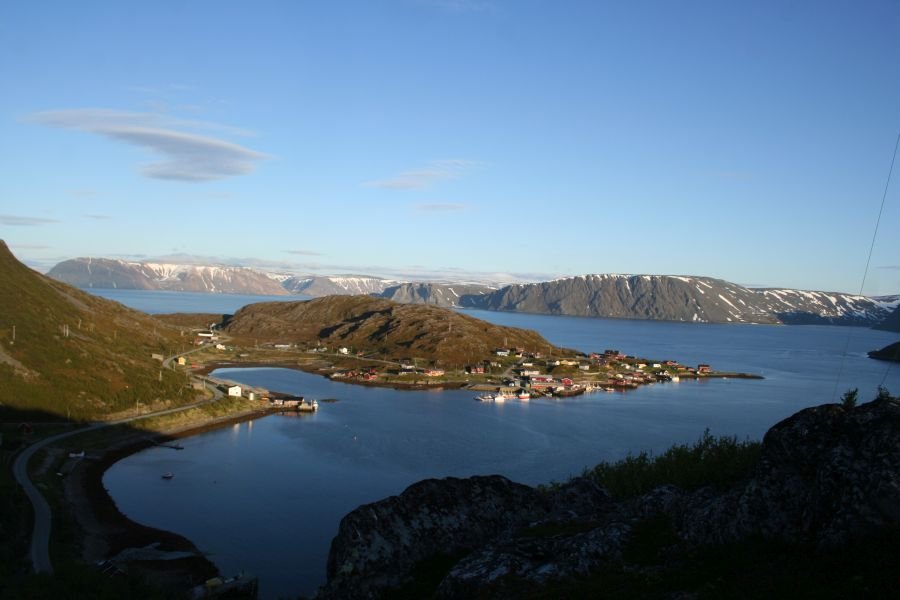 Die Hausbucht von Skjånes