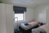 Das Schlafzimmer im Apartment 7