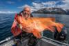 Angelreisen.de-Freund Horst Hennings mit einem Roten-Riesen gefangen vor Loppa Havfiske