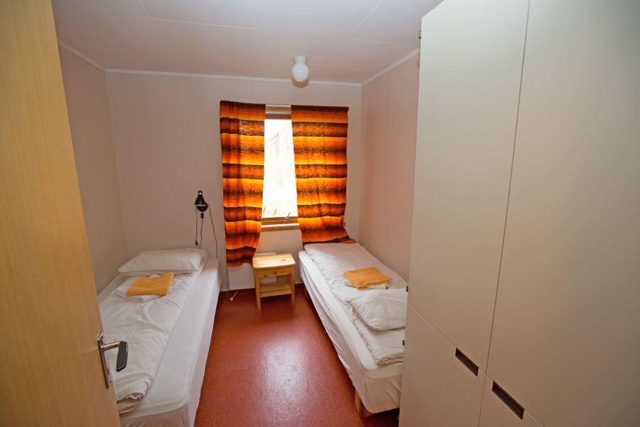 Schlafzimmer in Typ 1 und 2.
