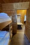 Rorbu Schlafzimmer.