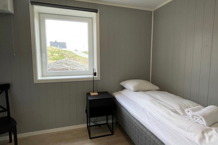 Ringveien Erdgeschoss Schlafzimmer.